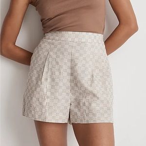 New with tags Madewell 	Clean Pull-on Shorts in Jacquard, Sz XS